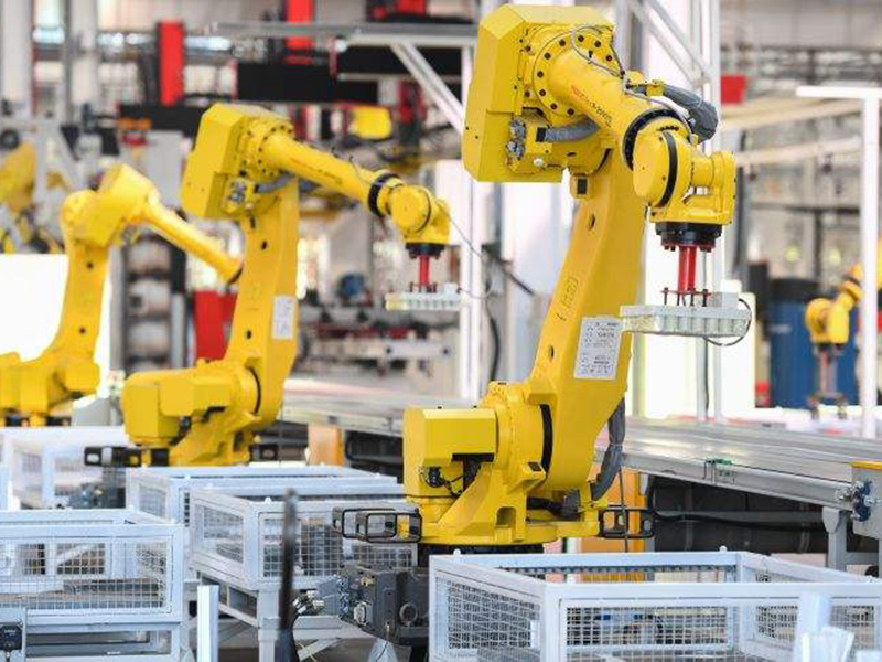 The nation maintaining the title as the world's largest manufacturing country